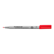 Folienstift Lumocolor 316 F 0,6mm fein rot wasserlöslich Staedtler 316-2 Produktbild