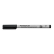 Folienstift Lumocolor 316 F 0,6mm fein schwarz wasserlöslich Staedtler 316-9 Produktbild Additional View 1 S
