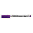 Folienstift Lumocolor 316 F 0,6mm fein violett wasserlöslich Staedtler 316-6 Produktbild Additional View 1 S