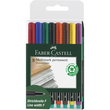 Folienstifte Multimark F Etui 0,6mm fein sortiert wasserfest Faber Castell 151309 (ETUI=8 STÜCK) Produktbild Additional View 5 S