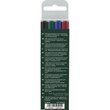 Folienstifte Multimark M Etui 1,0mm mittel sortiert wasserfest Faber Castell 152504 (ETUI=4 STÜCK) Produktbild Additional View 4 S
