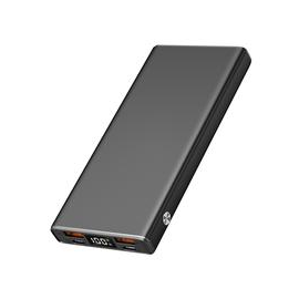 2GO Powerbank USB-C Aluminium - Batterie - 10.000 mAh Produktbild