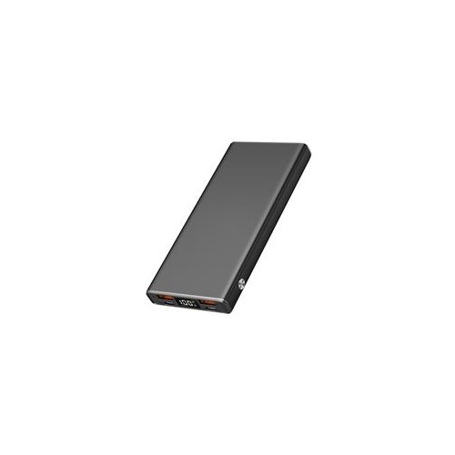 2GO Powerbank USB-C Aluminium - Batterie - 10.000 mAh Produktbild Front View L