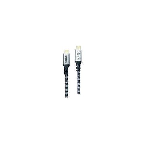 2GO Schnellladekabel USB-C 100W 10Gbps - Kabel - Digital/Daten Produktbild Front View L