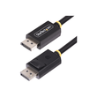 StarTech.com 2m DisplayPort 2.1 Cable, VESA-Certified, DP40 DP 2.1 Cable - DisplayPort-Kabel - Displ Produktbild