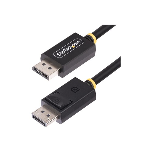 StarTech.com 2m DisplayPort 2.1 Cable, VESA-Certified, DP40 DP 2.1 Cable - DisplayPort-Kabel - Displ Produktbild Front View L