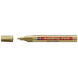Lackmarker 750 2-4mm Rundspitze gold Edding 4-750053 Produktbild