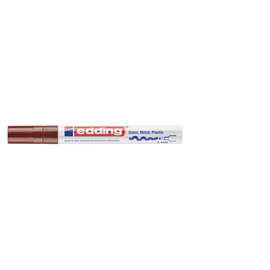 Lackmarker 750 Glanzlack Marker 2-4mm Rundspitze braun Edding 4-750-9-007 Produktbild