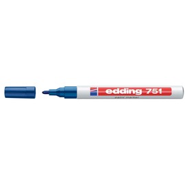 Lackmarker 751 1-2mm Rundspitze blau Edding 4-751003 Produktbild