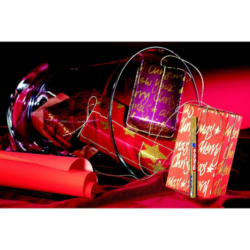 Lackmarker 751 Glanzlack Marker 1-2mm Rundspitze rosa Edding 4-751009 Produktbild Additional View 8 L