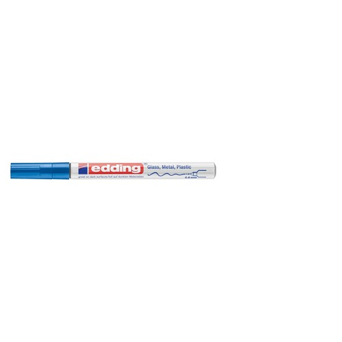 Lackmarker 780 Glanzlack Marker 0,8mm blau Edding 4-780003 Produktbild