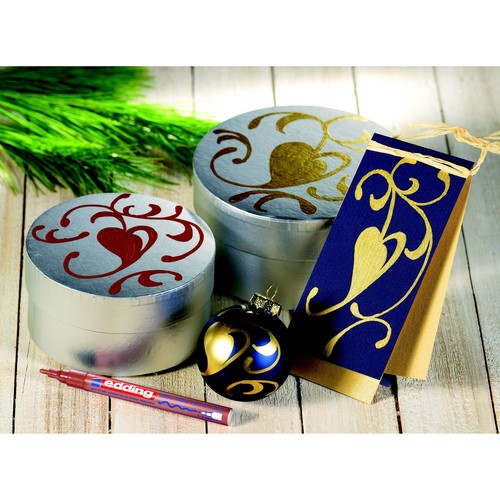 Lackmarker 751 Glanzlack Marker 1-2mm Rundspitze kupfer Edding 4-751-9-055 Produktbild Additional View 7 L