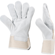 OX-ON Rindspaltleder-Handschuh / Worker Basic 2000 / Gr. 10 / weiß / beige Produktbild Additional View 3 S