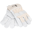 OX-ON Rindspaltleder-Handschuh / Worker Basic 2000 / Gr. 10 / weiß / beige Produktbild Additional View 4 S