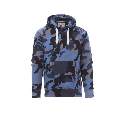 Payper ATLANTA+ Sweatshirt angeraut /  Gr. XXL / tarnfarbe/blau Produktbild Front View L