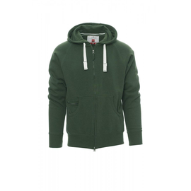 Payper DALLAS+ Sweatjacke angeraut / Gr. M / grün Produktbild