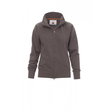 Payper PANAMA+ LADY Damen-Sweatjacke  angeraut / Gr. M / stahlgrau Produktbild