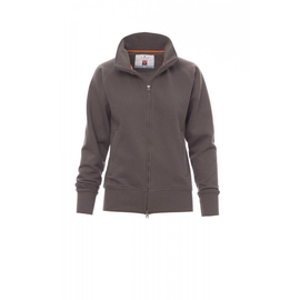 Payper PANAMA+ LADY Damen-Sweatjacke  angeraut / Gr. XS / stahlgrau Produktbild
