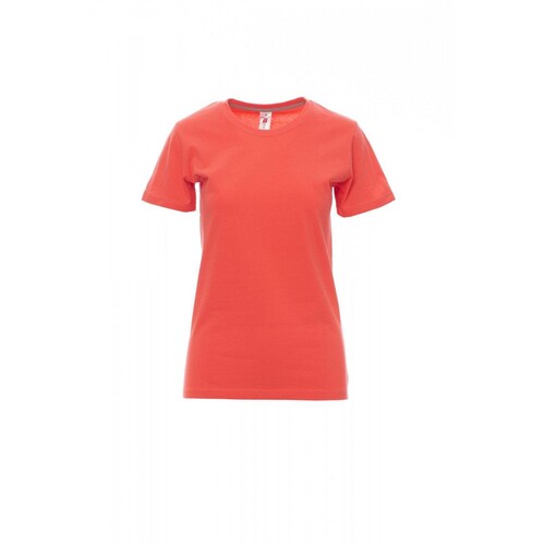Payper SUNSET LADY Damen-T-Shirt Jersey / Gr. S / koralle Produktbild Front View L