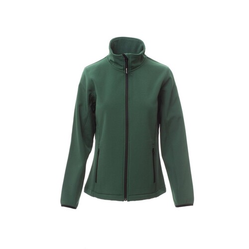 Payper PERTH LADY Damen-Softshelljacke Mechanical-Stretch / Gr. L / grün Produktbild Front View L