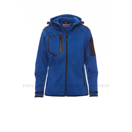 Payper EXTREME LADY Damen- Softshelljacke / Gr. XS /  blau-schwarz Produktbild