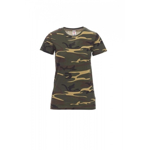 Payper SUNSET LADY Damen-T-Shirt Jersey / Gr. M / tarnfarbe Produktbild Front View L