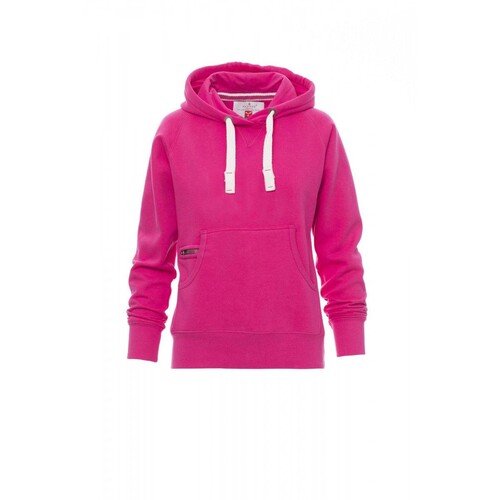 Payper ATLANTA+ LADY Damen-Sweatshirt angeraut / Gr. XS / fuchsia Produktbild Front View L