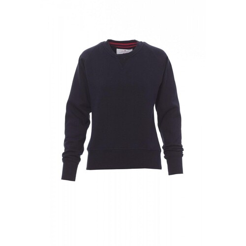 Payper MISTRAL+ LADY Damen-Sweatshirt  angeraut / Gr. XS / marine Produktbild Front View L