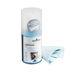 Reinigungsset Screenclean 200ml Spray + Mikrofasertuch Durable 582300 Produktbild