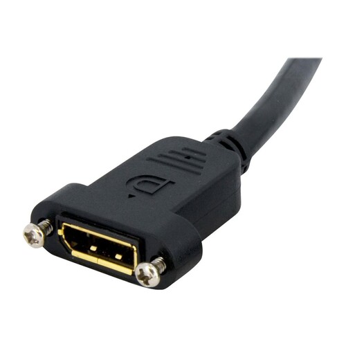 StarTech.com 3 ft. (0.9 m) Displayport Male to Female Cable - Mounting - Latched Connectors - Displa Produktbild Additional View 2 L