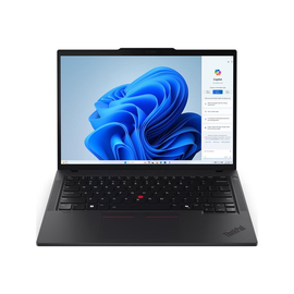 Lenovo ThinkPad T14 Gen 5 21MC - 180°-Scharnierdesign - AMD Ryzen 5 8540U / 3.2 GHz - Win 11 Pro - R Produktbild
