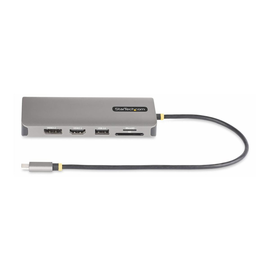StarTech.com USB-C Triple-Monitor Multiport Adapter, HDMI/DP/Card Reader Produktbild