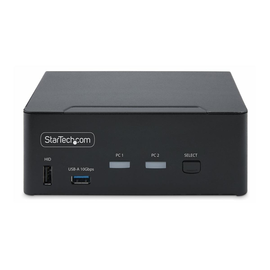 StarTech.com 2-Port Dual-Monitor DisplayPort KVM Switch, 8K 60Hz / 4K 144Hz, DP 1.4, 2x USB 10Gbps P Produktbild