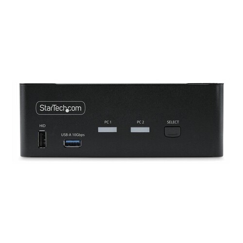 StarTech.com 2-Port Dual-Monitor DisplayPort KVM Switch, 8K 60Hz / 4K 144Hz, DP 1.4, 2x USB 10Gbps P Produktbild Additional View 1 L