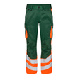 F. ENGEL Safety Light Bundhose   Warnschutz / Klasse 1 / Gr. 60 /  grün-orange Produktbild