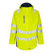 F. ENGEL Safety Shellparka   Warnschutz / Gr. M / gelb-tintenblau Produktbild