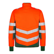 F. ENGEL Safety Softshell-Jacke   Warnschutz / Gr. L / orange-grün Produktbild Additional View 1 S
