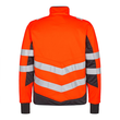 F. ENGEL Safety Softshell-Jacke   Klasse 2 / Gr. XL /  orange-anthrazitgrau Produktbild Additional View 1 S