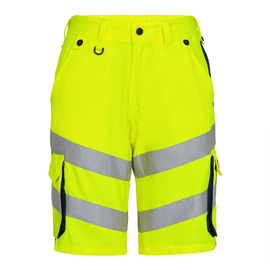 F. ENGEL Safety Light Shorts   Warnschutz / Gr. 52 / gelb-tintenblau Produktbild