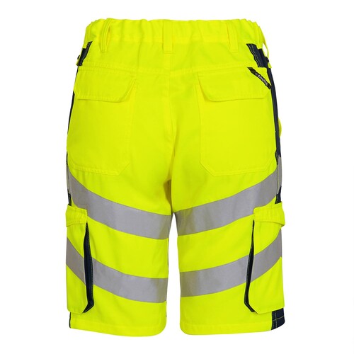 F. ENGEL Safety Light Shorts   Warnschutz / Gr. 52 / gelb-tintenblau Produktbild Additional View 1 L