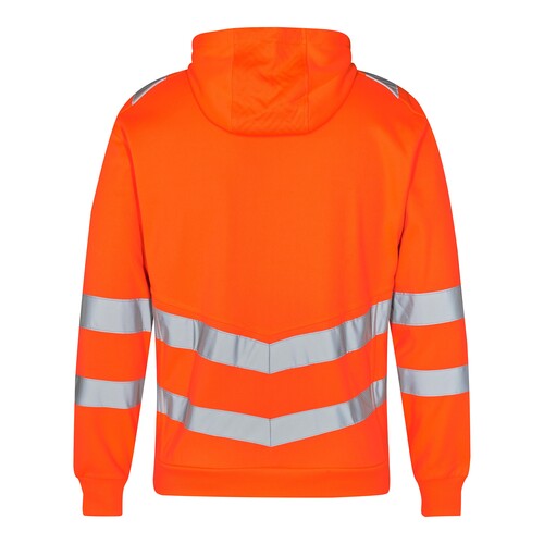 F. ENGEL Safety Sweatcardigan   Warnschutz / Gr. L / orange Produktbild Additional View 1 L