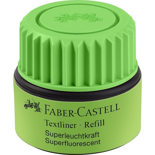 Textmarker-Nachfülltank Grip 1549 Refill grün Faber Castell 154963 (ST=25 MILLILITER) Produktbild