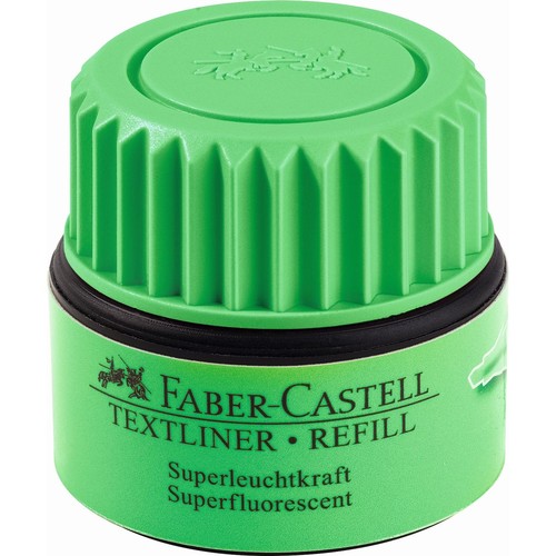 Textmarker-Nachfülltank 1549 Refill grün Faber Castell 154963 (ST=25 MILLILITER) Produktbild Additional View 1 L