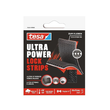 Ultra Power Lock Strips 25x50mm bis 4kg Haftkraft schwarz Tesa 55234-00000 (PACK=2 PAAR) Produktbild