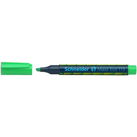 Textmarker Maxx 115 1-5mm Keilspitze grün Schneider 111504 Produktbild