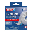 Doppelband nano Power 30mm x 3m beidseitig klebend transparent Tesa 55810-00000 Produktbild