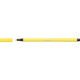 Fasermaler Pen 68 1mm Rundspitze zitronengelb Stabilo 68/24 Produktbild