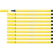 Fasermaler Pen 68 1mm Rundspitze zitronengelb Stabilo 68/24 Produktbild Additional View 3 S