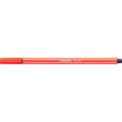 Fasermaler Pen 68 1mm Rundspitze hellrot Stabilo 68/40 Produktbild Additional View 1 S