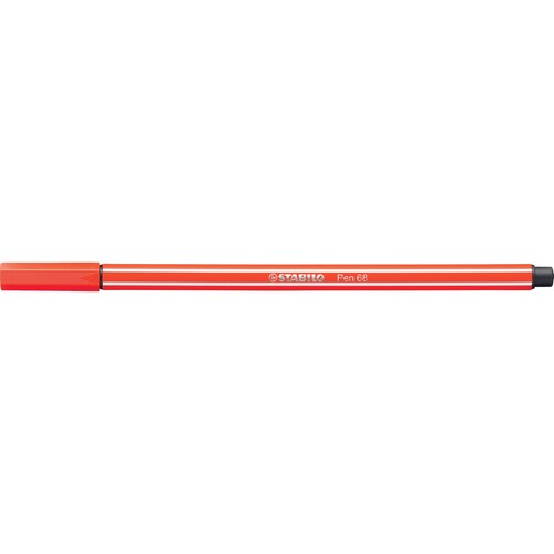 Fasermaler Pen 68 1mm Rundspitze hellrot Stabilo 68/40 Produktbild Additional View 1 L